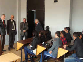 აზერბაიჯანელი პროფესორი სტუ-ის ქართული ენის მოსამზადებელი ჯგუფების სტუდენტებს შეხვდა