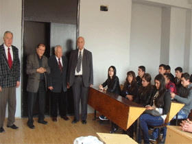 აზერბაიჯანელი პროფესორი სტუ-ის ქართული ენის მოსამზადებელი ჯგუფების სტუდენტებს შეხვდა